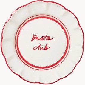 Prato de pequeno-almoço artesanal em cerâmica Bistro