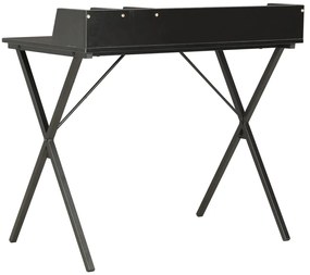 Secretária 80x50x84 cm preto