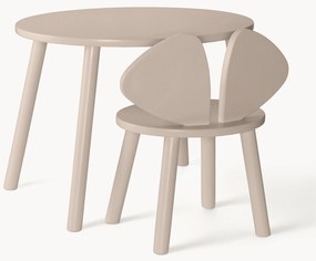 Mesa para crianças com cadeira para crianças Mouse, conjunto de 2