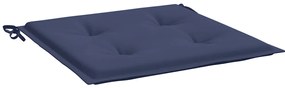 Almofadões p/ sofá de paletes 2 pcs tecido oxford azul-marinho