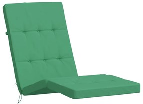 Almofadões p/ cadeira de terraço 2 pcs tecido oxford verde
