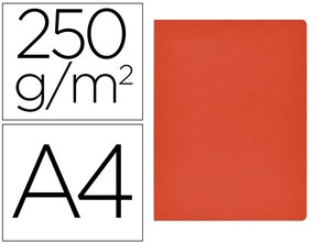 Classificador de Cartolina Gio Simple Intenso Din A4 Vermelho 250g/m2