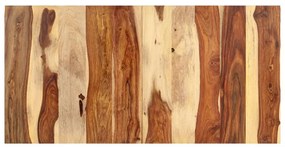 vidaXL Tampo de mesa 120x60x(2,5-2,7) cm madeira de acácia maciça