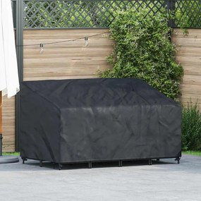 vidaXL Capa para banco de jardim 160 x 100 x 61 / 89 cm tecido 210D
