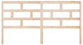 Cabeceira de cama 206x4x100 cm pinho maciço