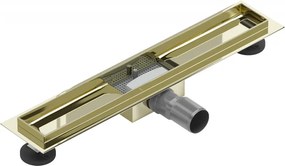 Mexen Flat corpo para ralo linear 50 cm, dourado - 1515050