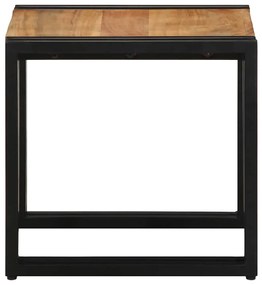 Mesa de centro vidaXL 40x50x38 cm Madeira de acácia