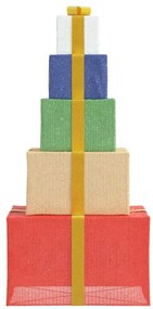 Decoração de Natal caixa de presente 250 LED branco quente