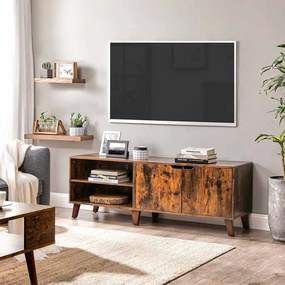 Movel TV com 2 portas 40 x 140 x 50 cm Castanho vintage