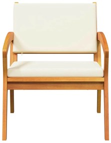 Conjunto de 2 cadeiras de jardim vidaXL 59,5x70,5x72,5 cm em madeira d
