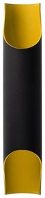 Candeeiro de Parede Efsun - Preto - Diâmetro 8cm, Altura 40cm