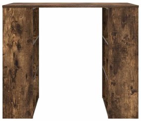 Mesa de Canto Carvalho Fumado Madeira Engenheirada Médio