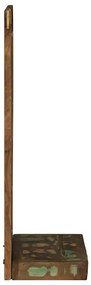 Espelho de Casa de Banho 50x22x70 cm Madeira Maciça Reaproveitada