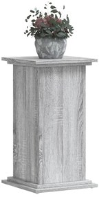 Suporte p/ plantas 33x33x60 cm derivados madeira cinza sonoma