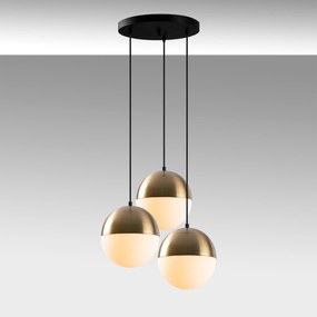 Candeeiro de Teto Bastos – Branco Vintage – 44 x 44 cm