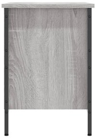 Sapateira 69x35x50 cm derivados de madeira cinzento sonoma