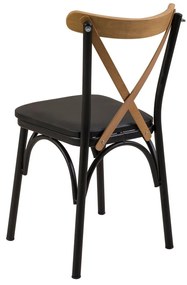 Conjunto de Mesa de Jantar Extensível e Cadeiras Oliver – Carvalho e P