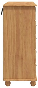Cômoda 'ASKIM'91x40x95.5 cm Madeira Maciça de Pinho