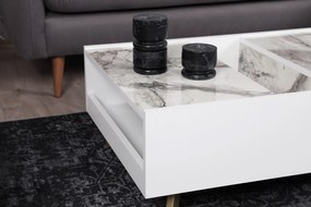 Mesa de Centro Frida – Branco – 90x63x34 cm