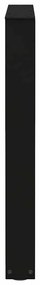 Pernas para mesa de jantar em V 3 peças, preto, 70x(72-73,3) cm, aço