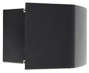 Candeeiro de parede exterior moderno grafite 14,3 cm IP44 - Latina