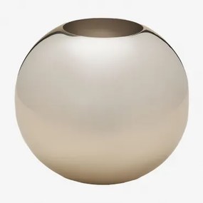 Vaso Em Aço Brania ↑20 Cm - Sklum