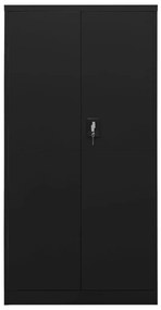 Cacifo 90x40x180 cm aço preto