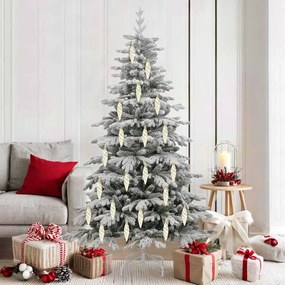 vidaXL Decoração de Árvore de Natal 40 pcs Ouro