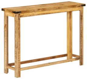 Mesa consola 100x30x75 cm madeira de mangueira maciça