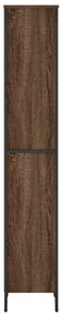 Estante 50x31x169 cm derivados de madeira carvalho castanho