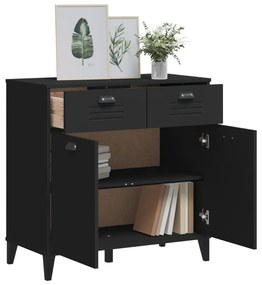 Aparador VIKEN 80x40x80 cm derivados de madeira preto