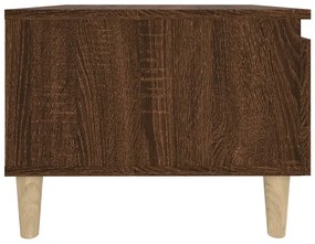 Mesa de apoio 50x46x35 cm derivados madeira carvalho castanho