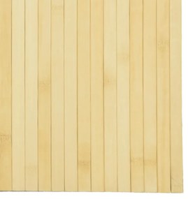 Divisória 165x600 cm bambu cor natural clara