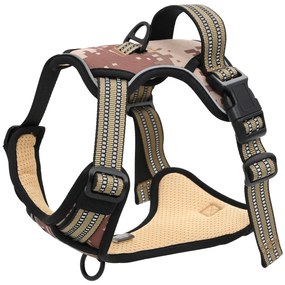 Peitoral para cães com faixas refletoras ajustável XL