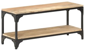 Mesa de centro 90x30x40 cm madeira de mangueira maciça