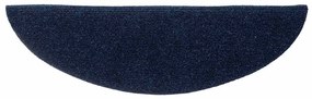 Tapetes escada autoadesivos 10 pcs 56x17x3 cm azul-marinho
