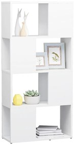 Estante/divisória 60x24x124,5 cm contraplacado branco