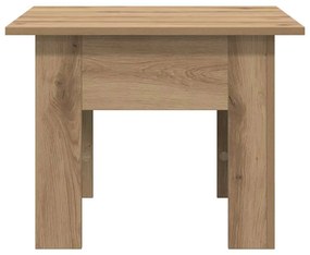Mesa de centro carvalho artisiano 55 x 55 x 42 cm