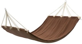 Rede com barras 210 x 150 cm castanho