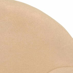 Sofá-cama infantil peluche macio creme