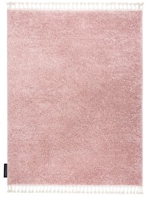 Tapete BERBER 9000 rosa Franjas berbere marroquino shaggy - PRODUTO DE SEGUNDA GRAU