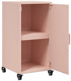 Aparador 36x39x72 cm aço rosa