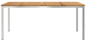 Mesa de Jantar 180x90x75 cm Madeira Sólida de Acácia
