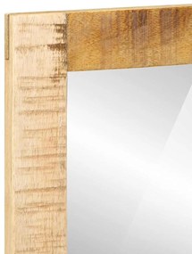 Mesa de Toucador 100x40x75/120 cm Madeira Sólida de Manga Rugosa