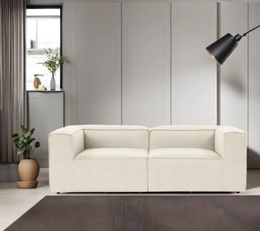 Sofá 2 Lugares Fora – Ecru – 214 cm x 66 cm x 105 cm