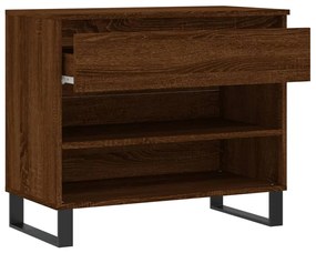 Sapateira 70x36x60 cm derivados de madeira carvalho castanho