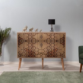 ****  
Console Mega – Carvalho Sonoma – 120x90x36 cm

**
