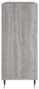 Armário p/ discos 84,5x38x89 cm derivados madeira cinza sonoma