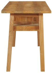 Móvel de TV 120x35x45 cm madeira de teca maciça