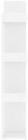 Estante 86x25,5x140 cm derivados de madeira branco